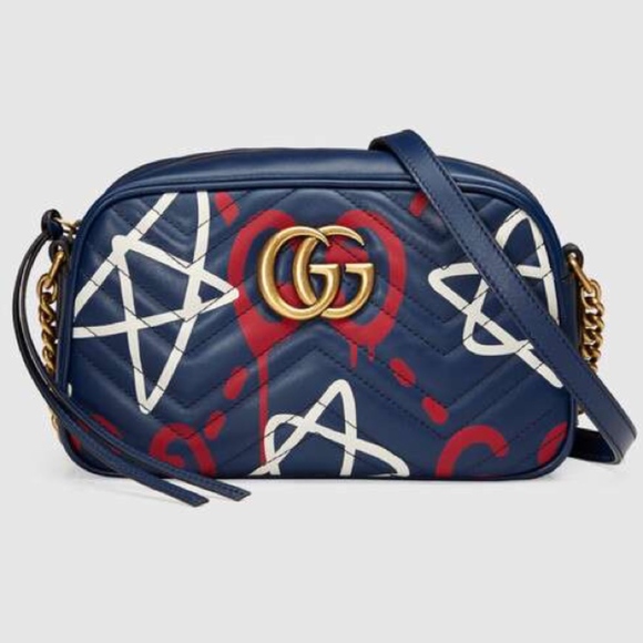 Gucci Ghost Marmont shoulder Cross body bag NWT - Picture 5 of 8
